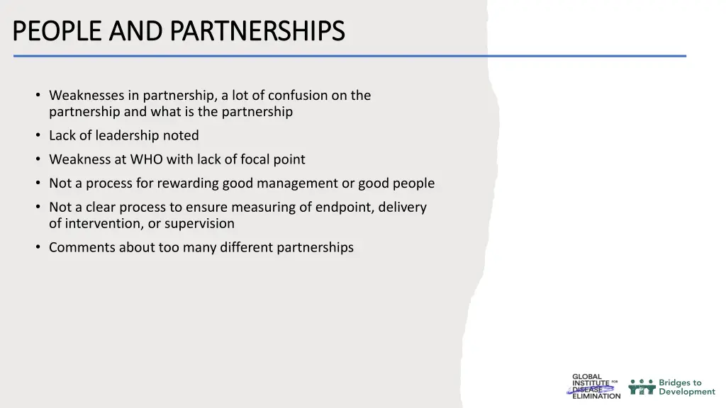 people and partnerships people and partnerships