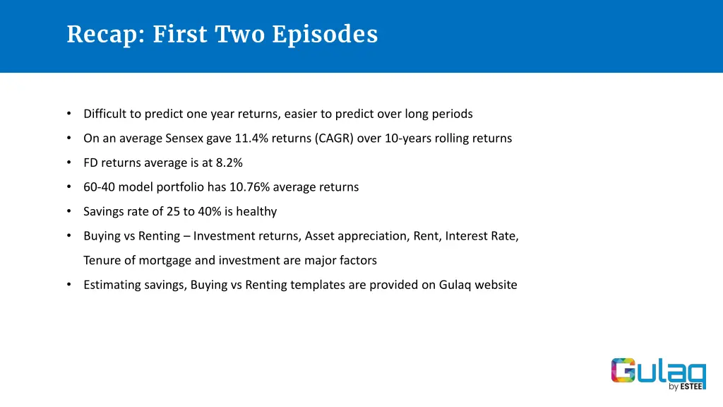 recap first two episodes