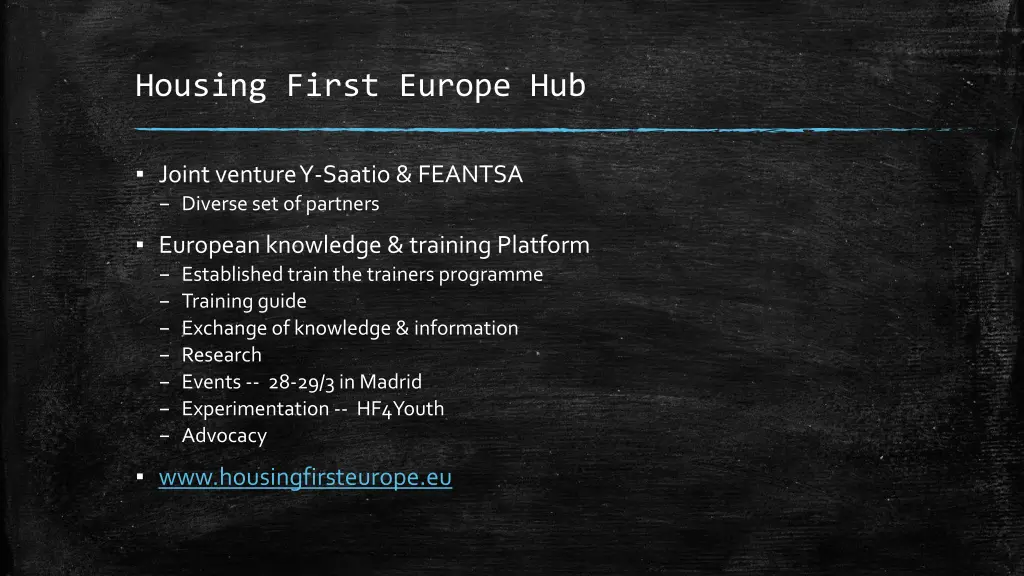 housing first europe hub