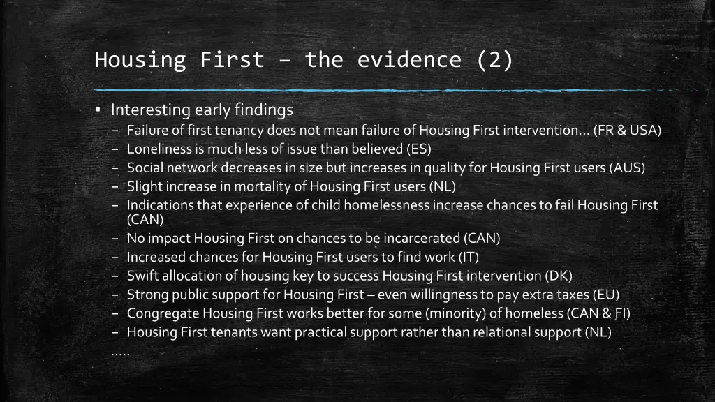 housing first the evidence 2