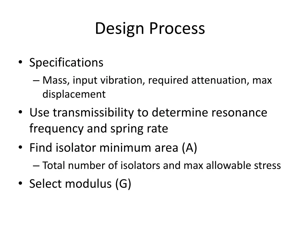 design process