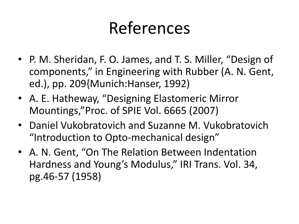 references