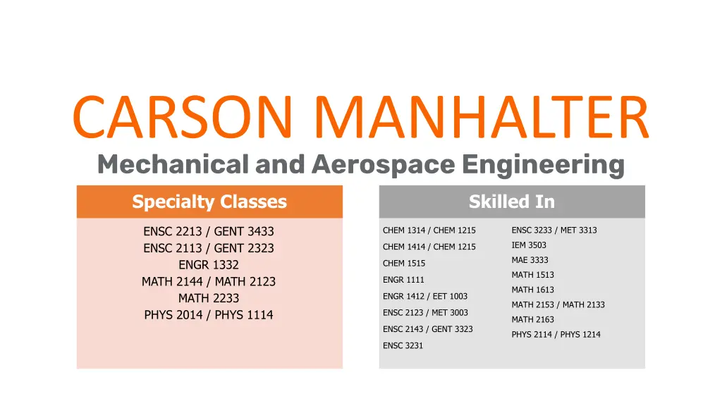 carson manhalter mechanical and aerospace