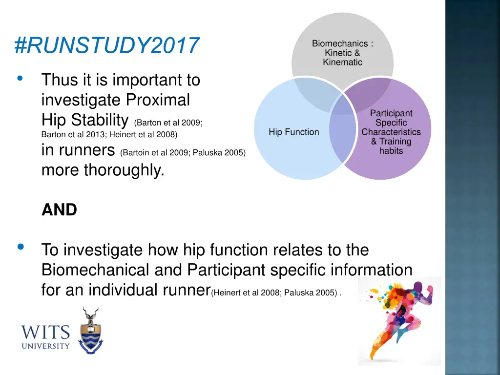 runstudy2017 thus it is important to investigate