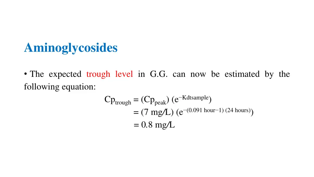 aminoglycosides 13