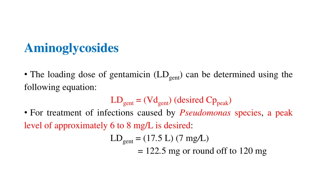 aminoglycosides 8