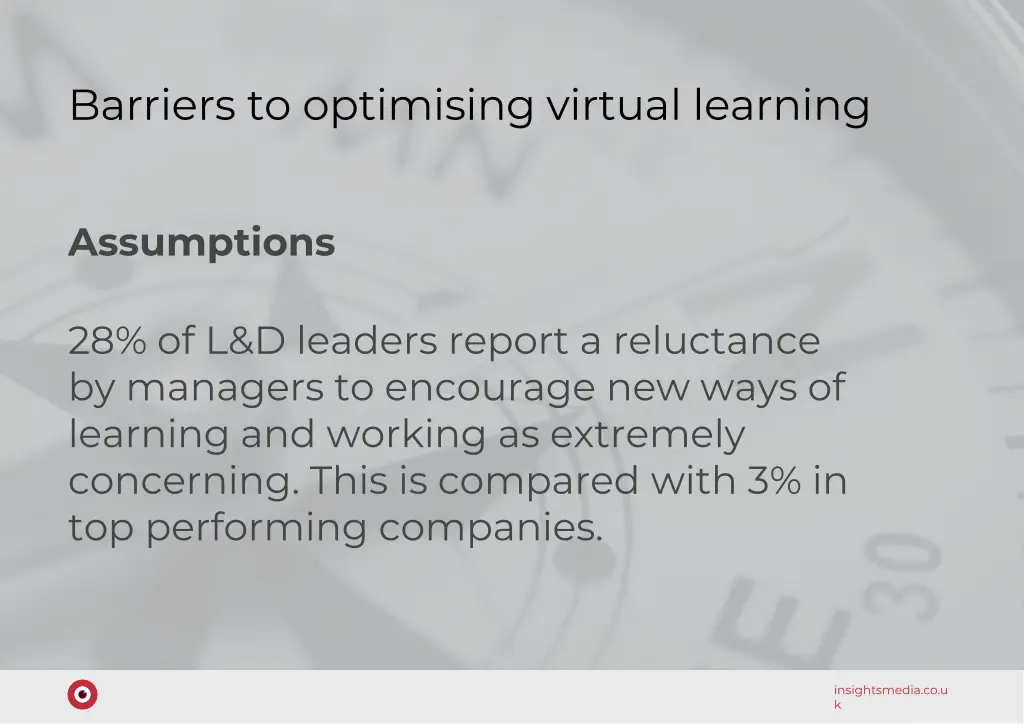 barriers to optimising virtual learning