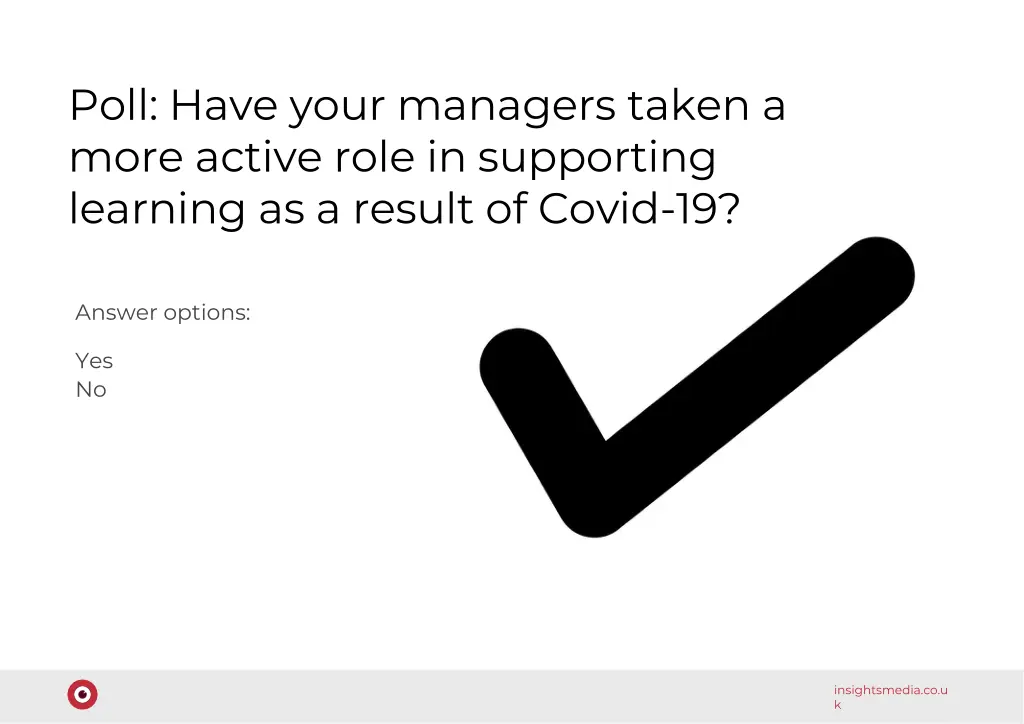 poll have your managers taken a more active role