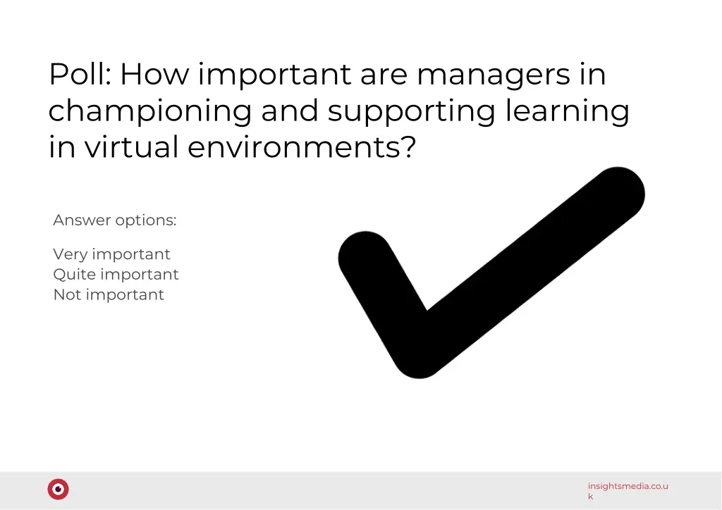 poll how important are managers in championing