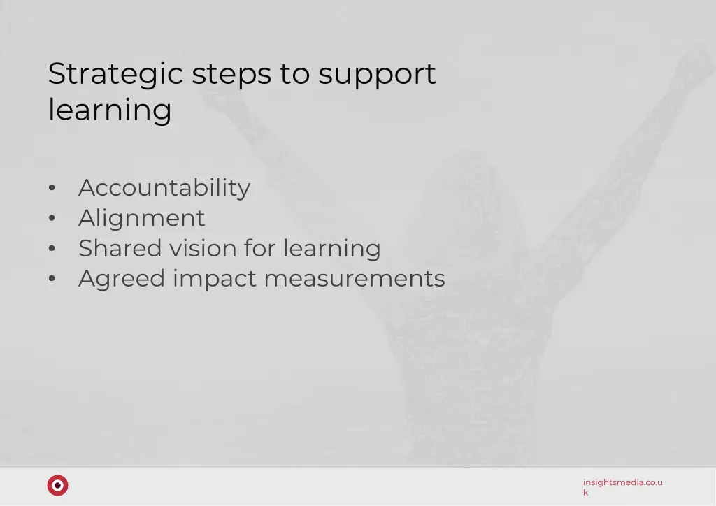 strategic steps to support learning