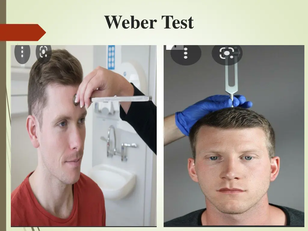 weber test 1