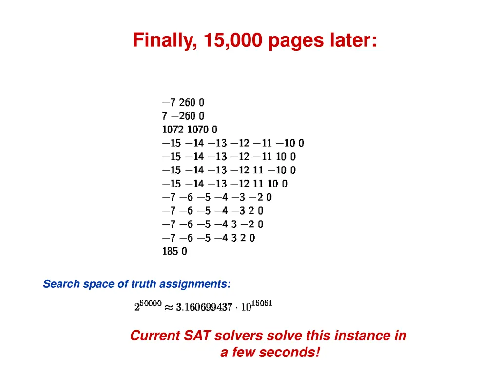 finally 15 000 pages later