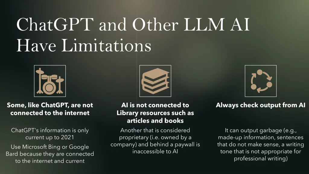 chatgpt and other llm ai have limitations