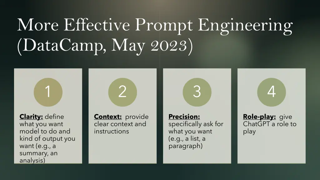 more effective prompt engineering datacamp