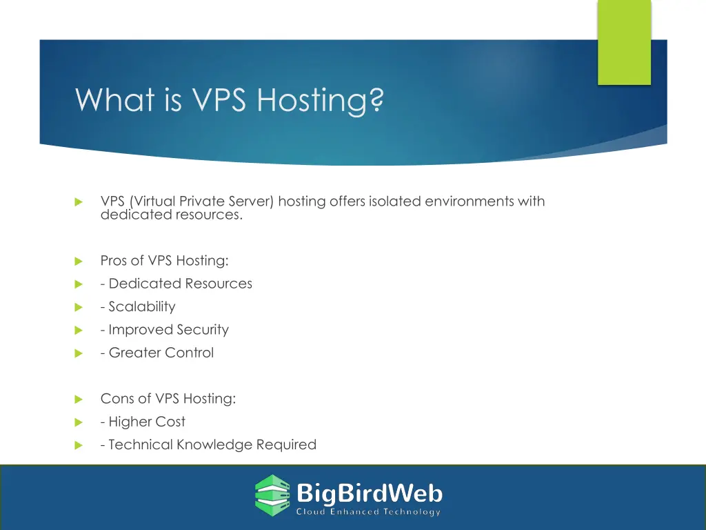 what is vps hosting