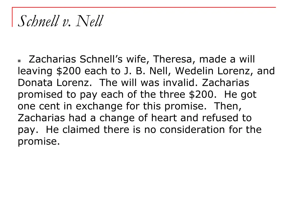 schnell v nell