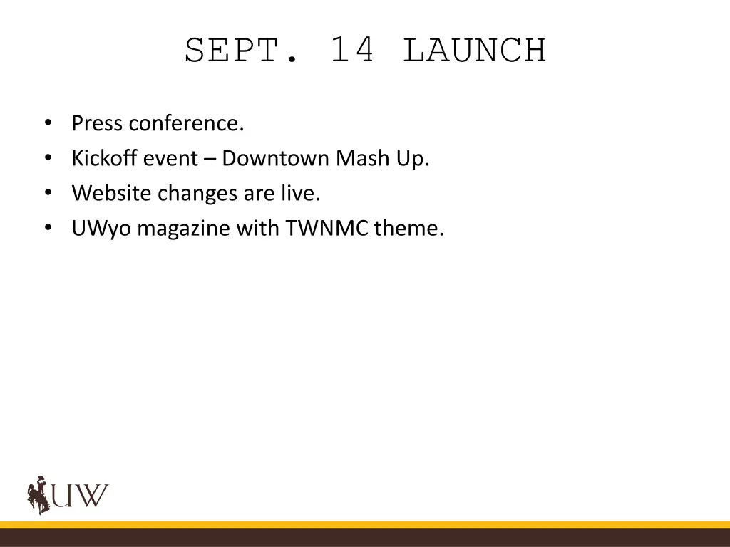 sept 14 launch