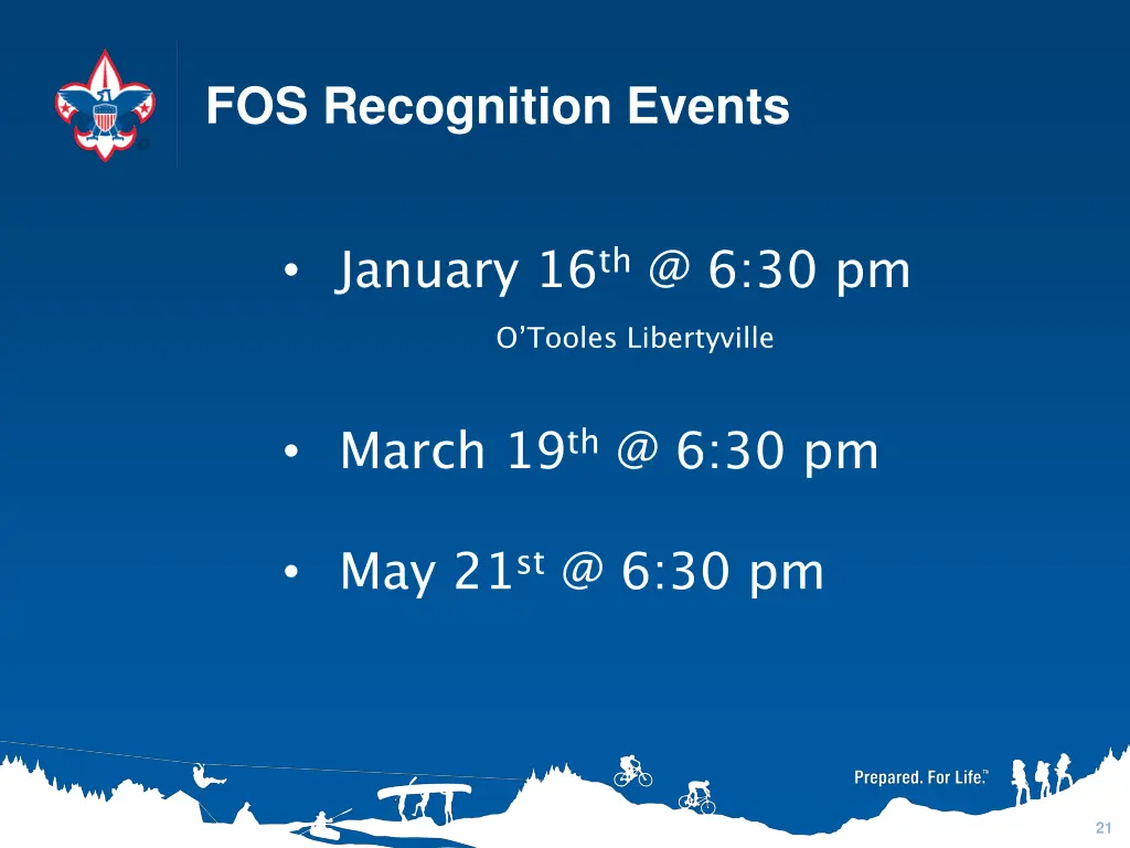 fos recognition events