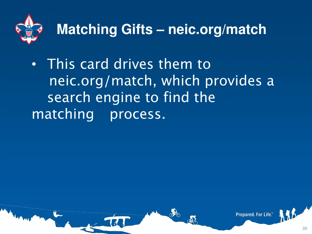 matching gifts neic org match