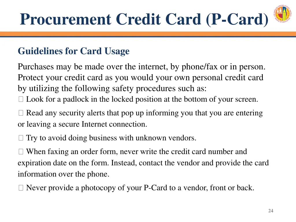 procurement credit card p card 1