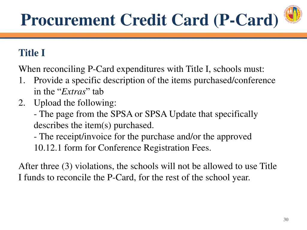 procurement credit card p card 7