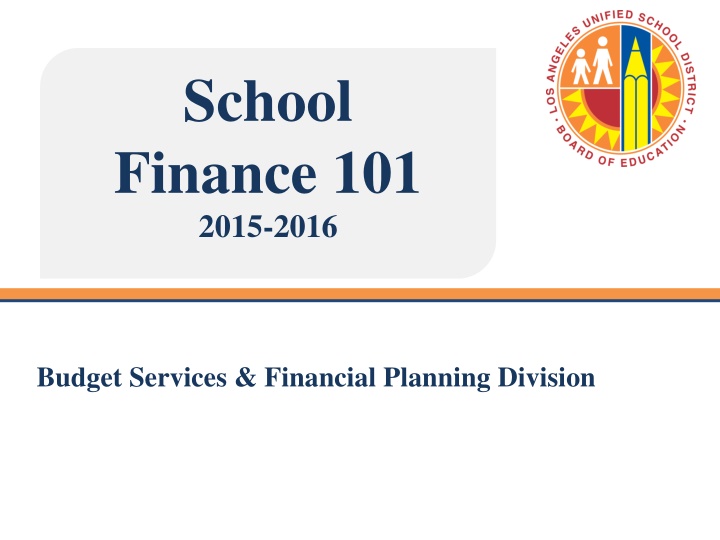 school finance 101 2015 2016