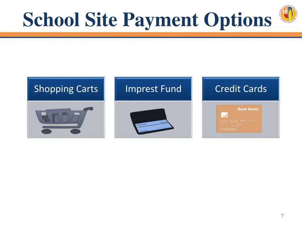 school site payment options