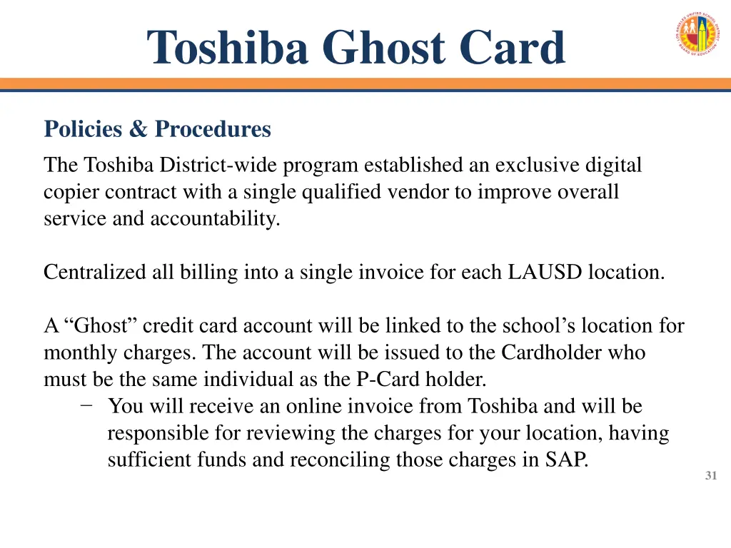 toshiba ghost card