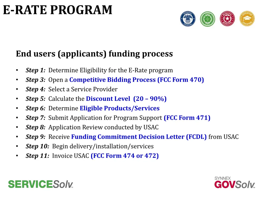 e rate program 19