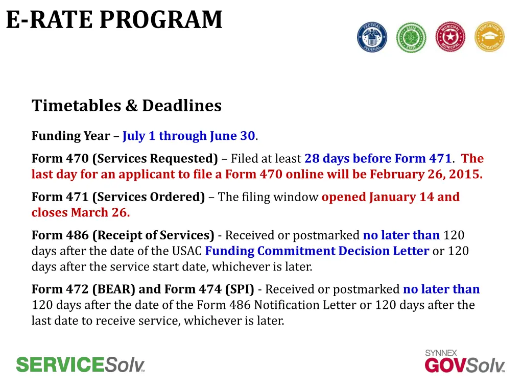 e rate program 21