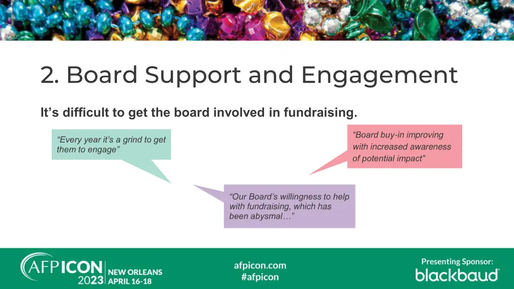 2 board support and engagement