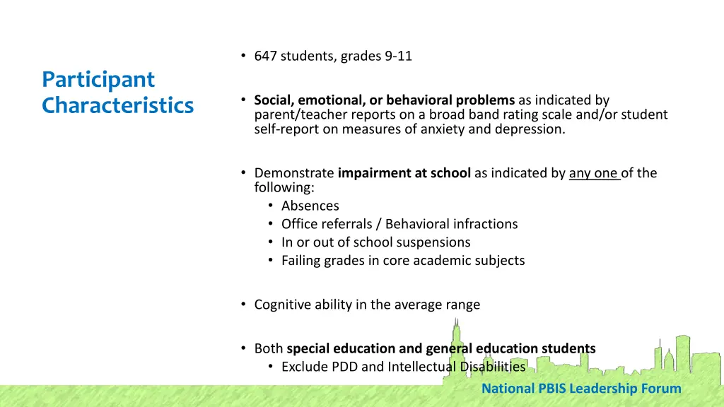 647 students grades 9 11