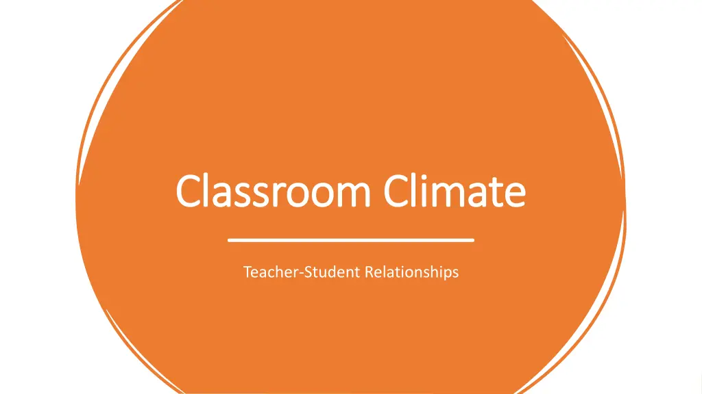 classroom climate classroom climate