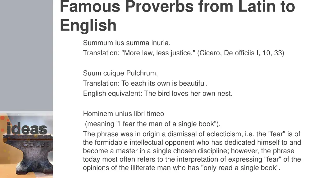 famous proverbs from latin to english 4