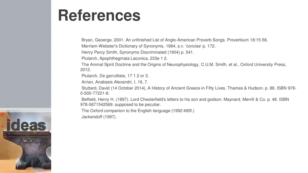 references 1