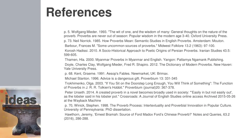 references