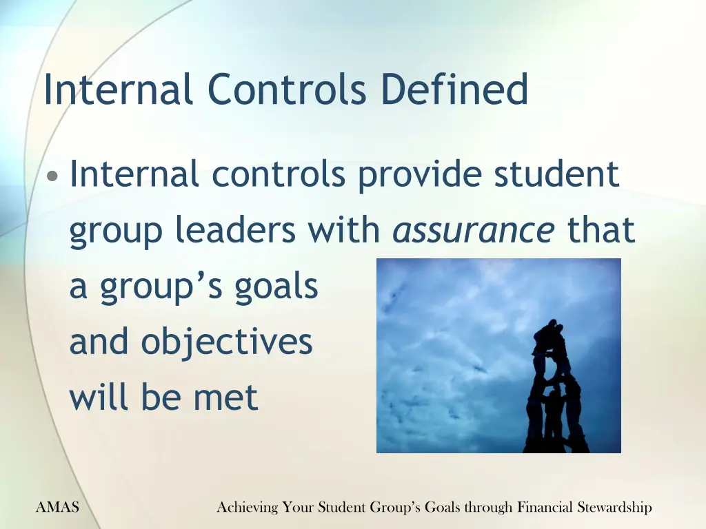 internal controls defined