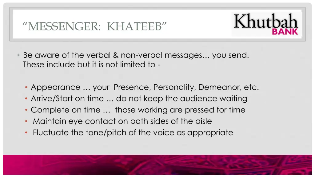 messenger khateeb