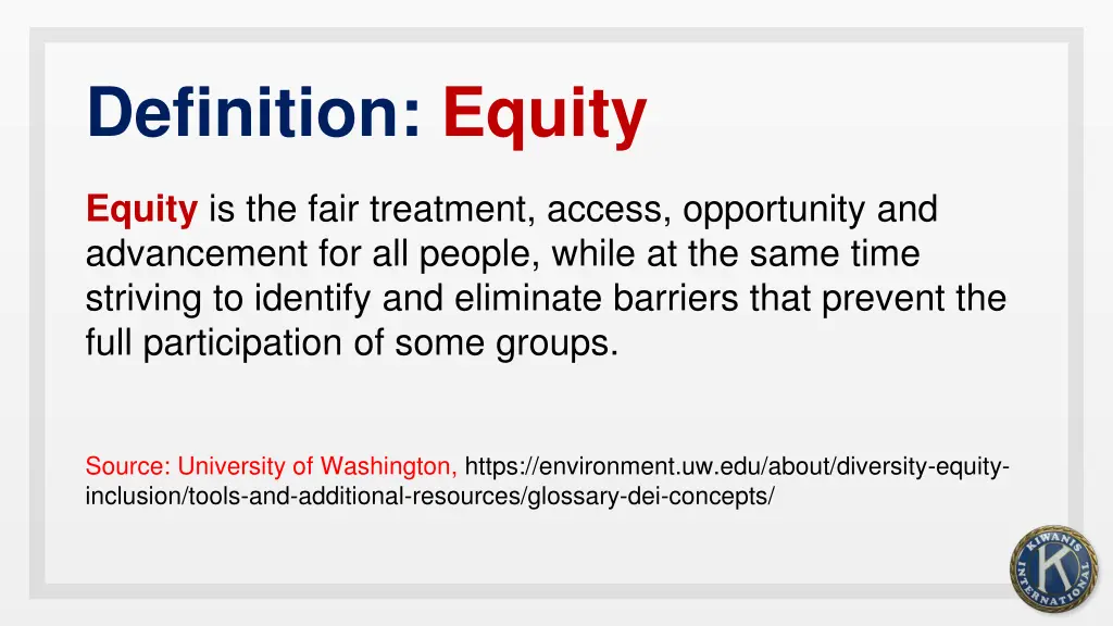 definition equity