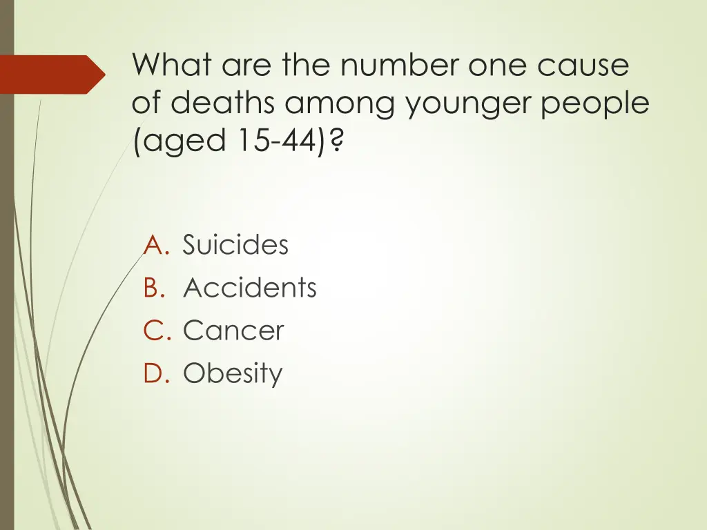 what are the number one cause of deaths among