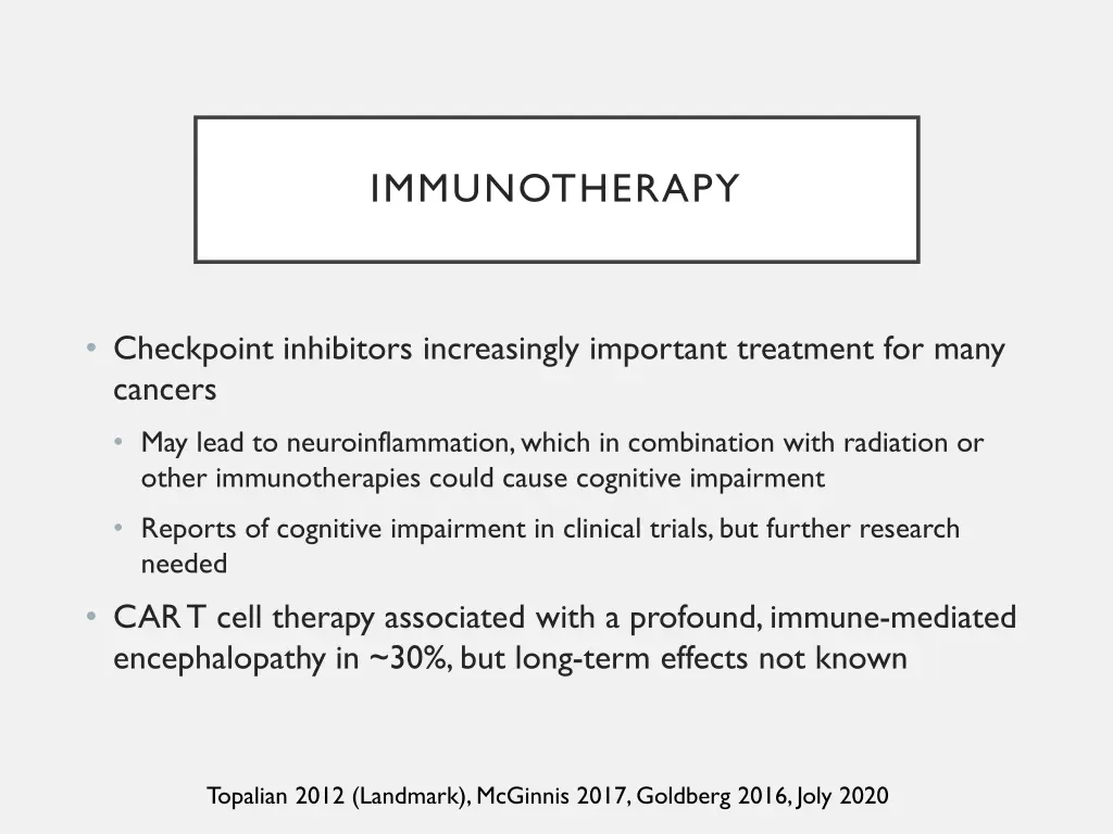 immunotherapy