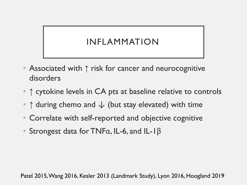 inflammation