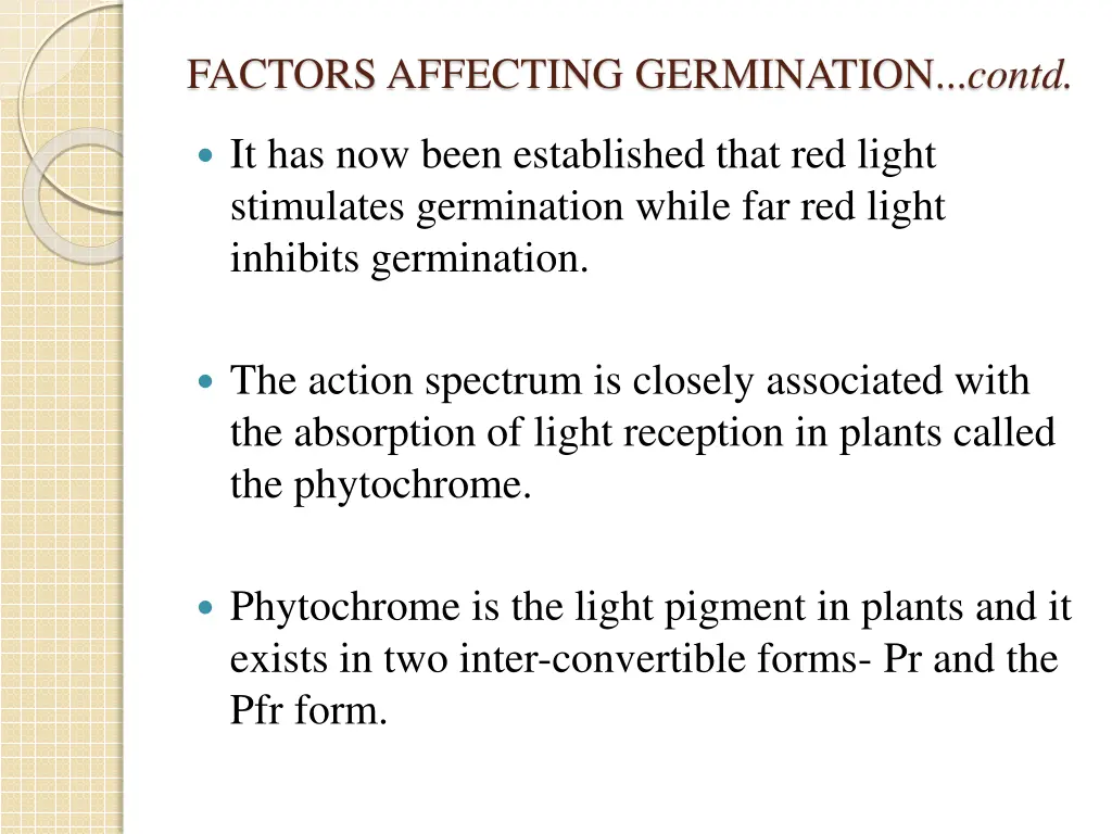 factors affecting germination contd 7