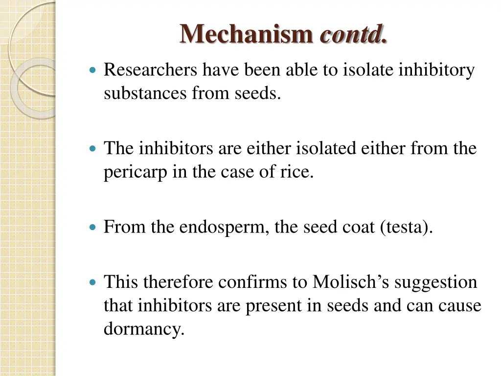 mechanism contd 1