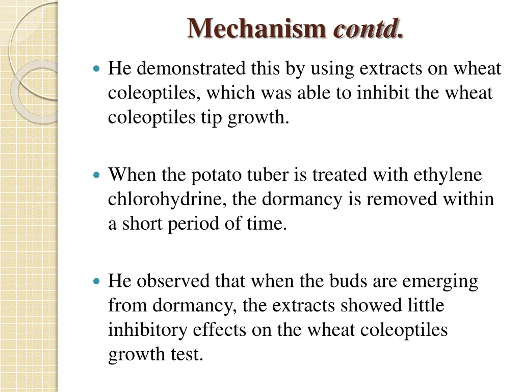 mechanism contd 3