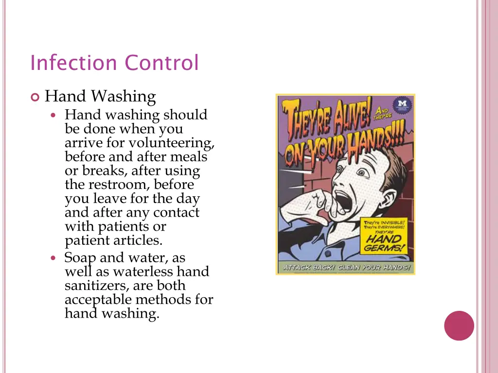 infection control