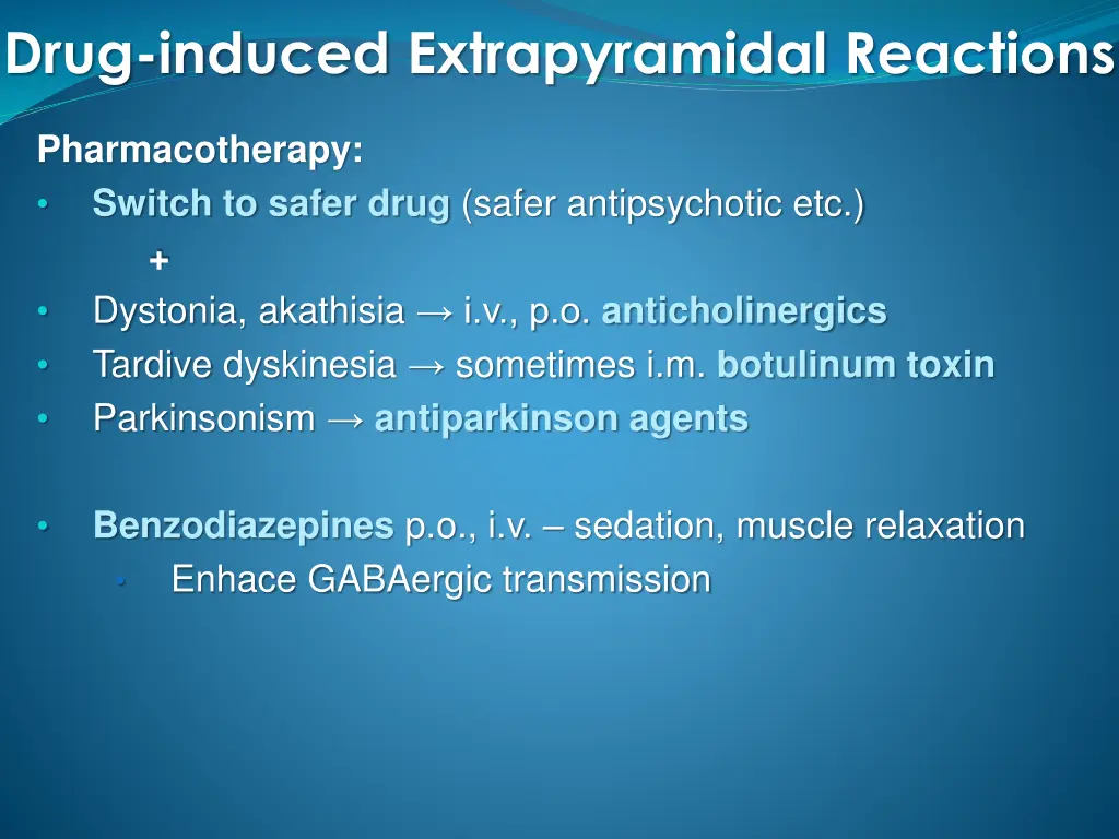 drug induced extrapyramidal reactions 1