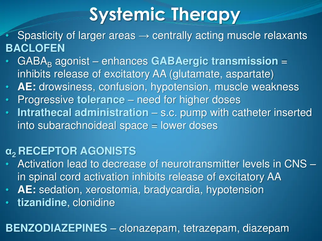 systemic therapy