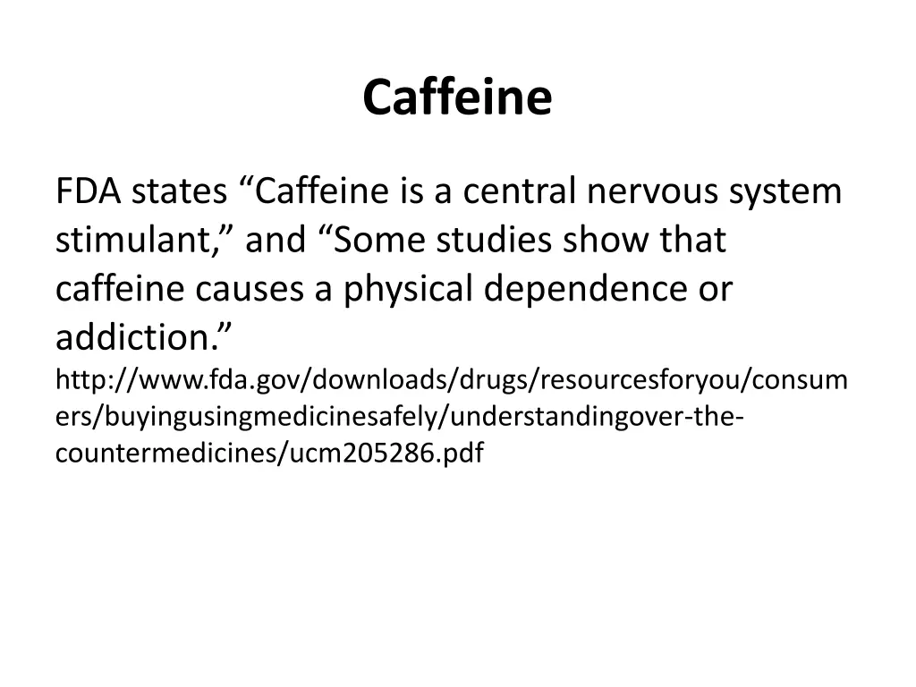 caffeine 1