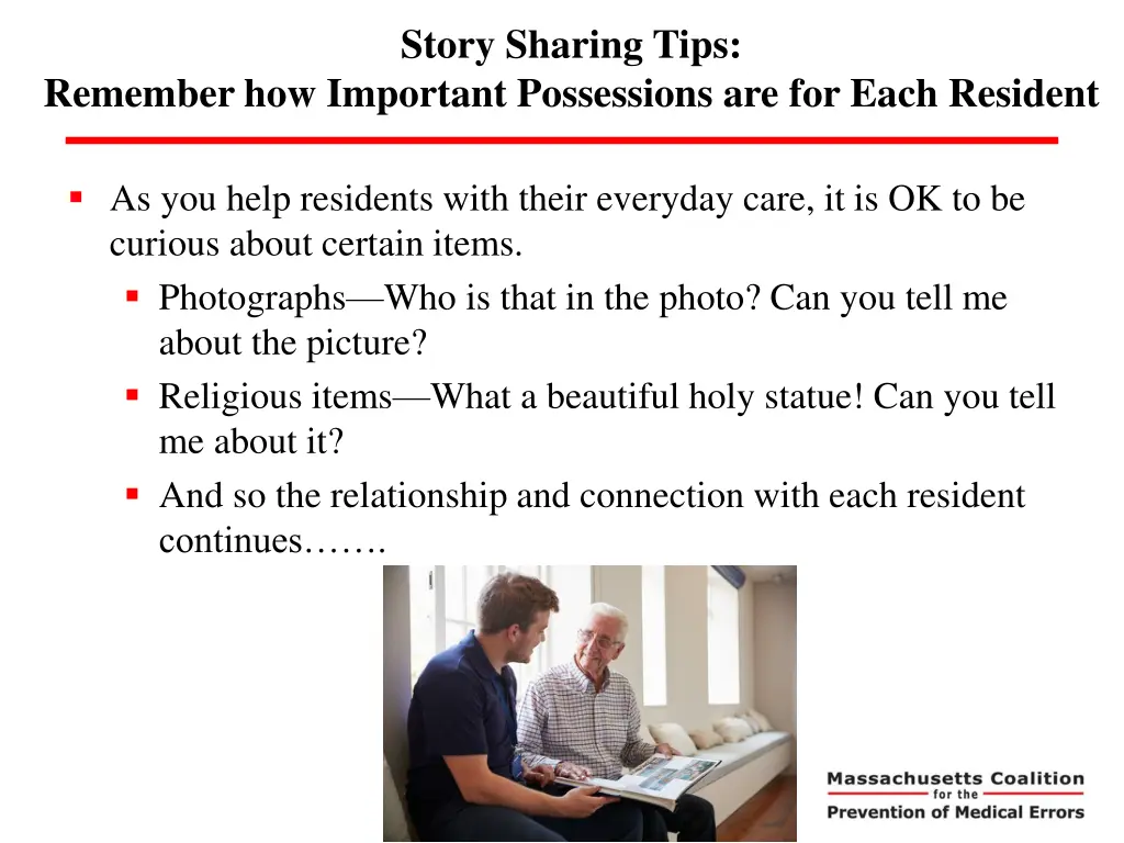 story sharing tips